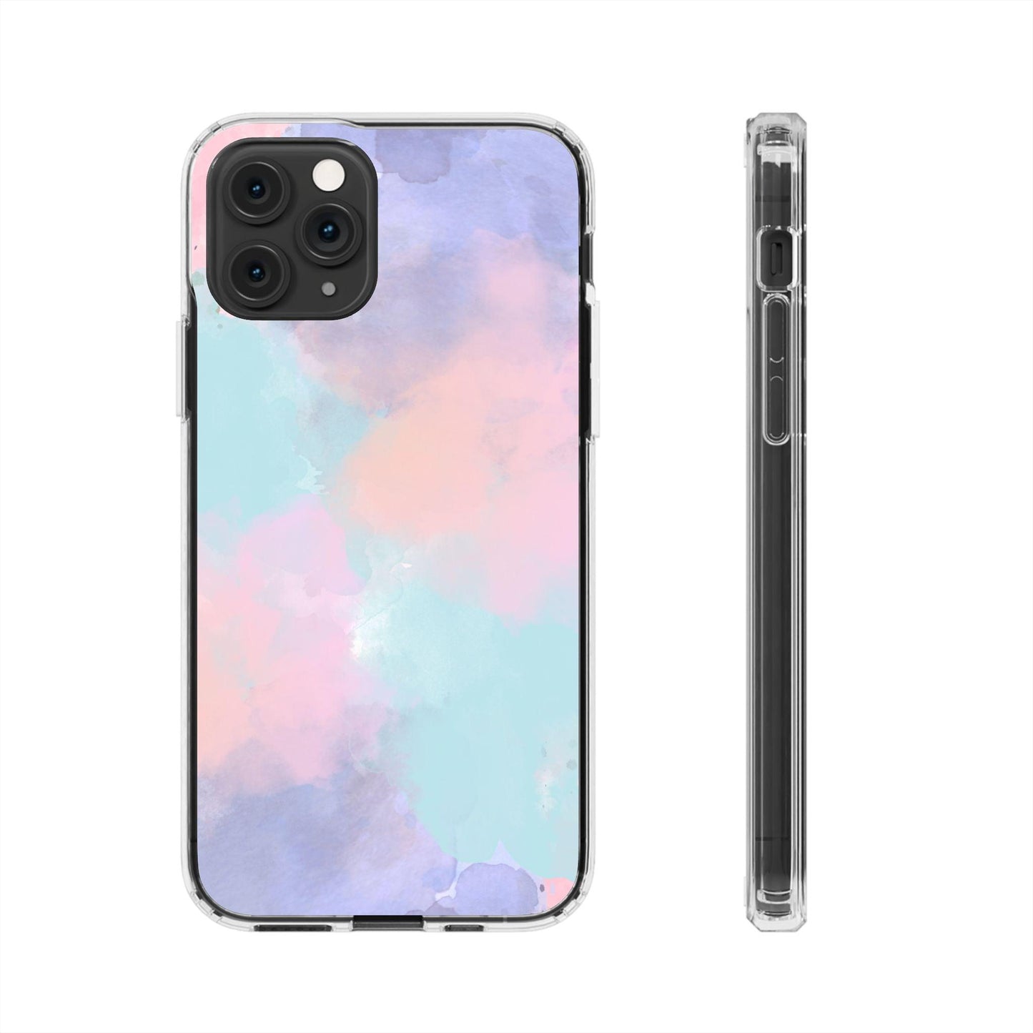 Shades of Pastel Clear Cases