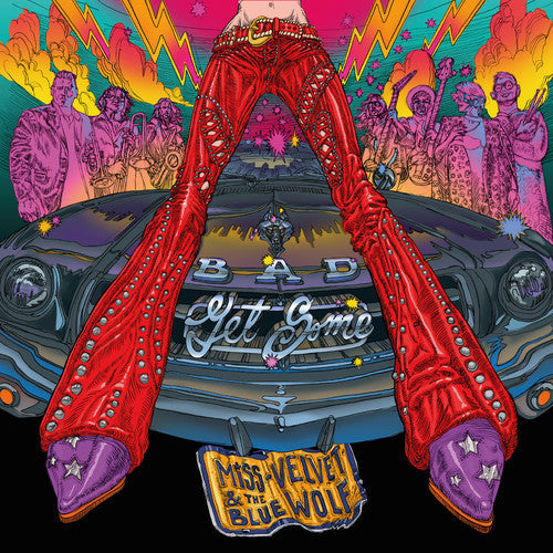 Miss Velvet / Blue Wolf - Bad Get Some [LP] Vinyl Record