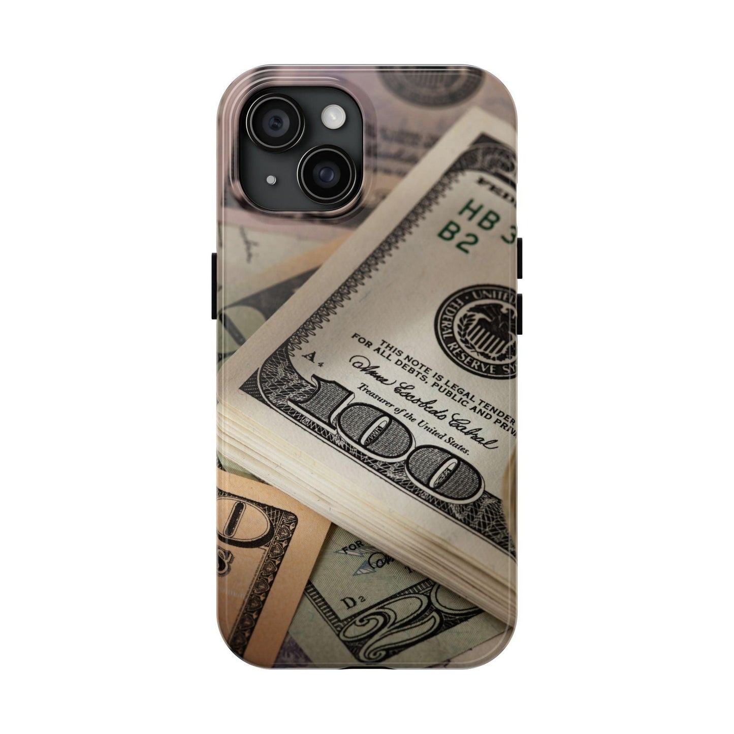 100$ Dollars High Quality Printed Tough Phone Cases