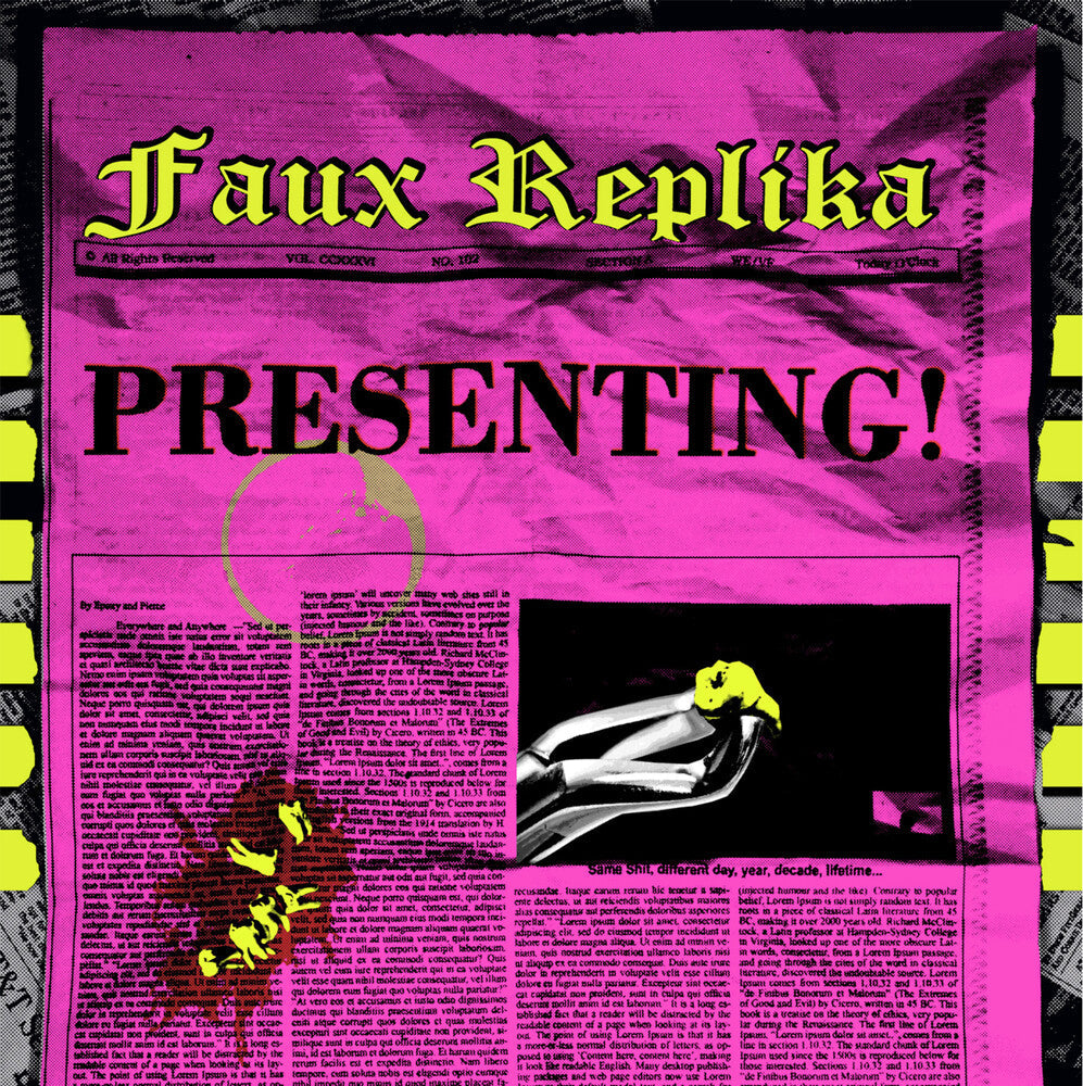 Faux Replika - Presenting! [LP] Vinyl Record