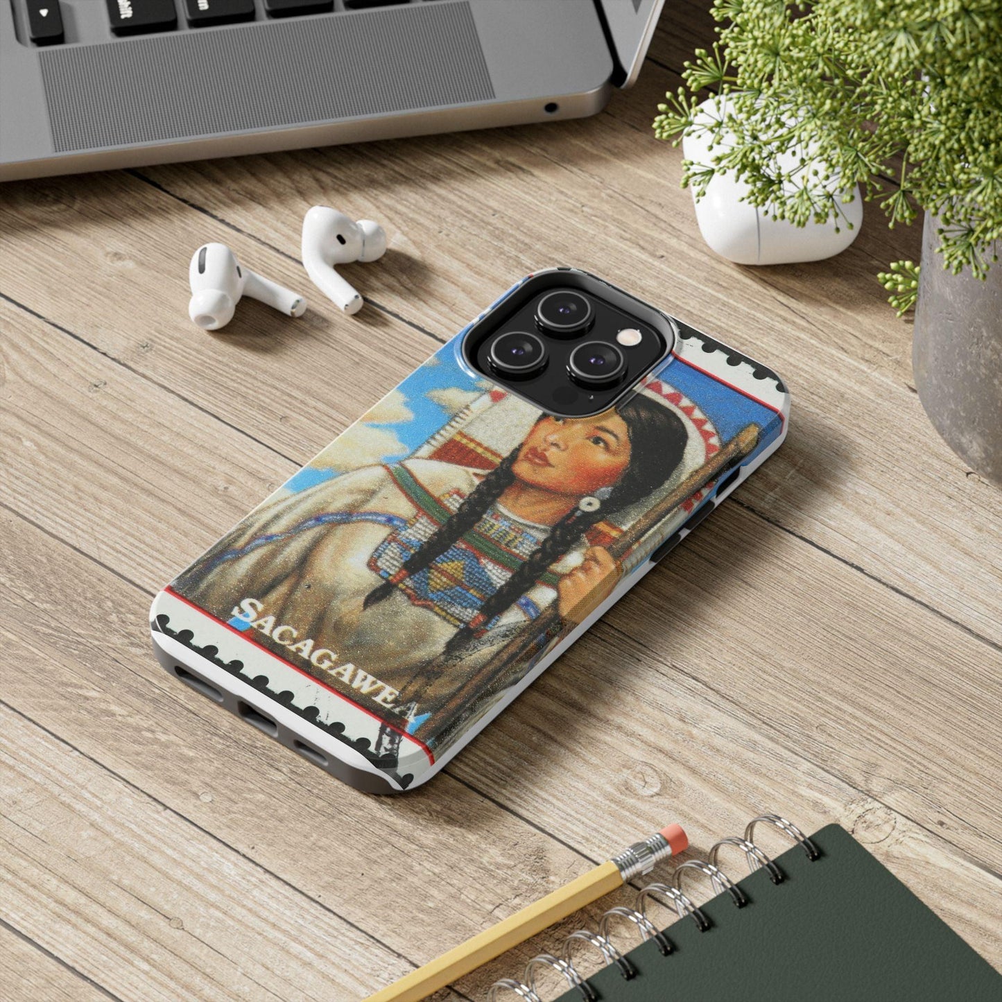 $1 Sacagawea Coin Design Tough Phone Cases