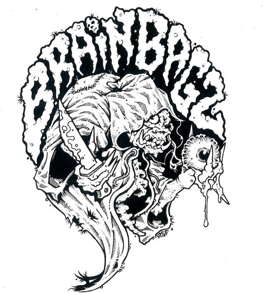Brain Bagz & Blood Bags - Split [LP] Vinyl Record
