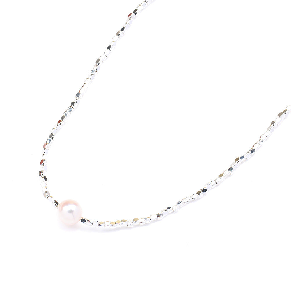 Cute Pearl Pendant Necklace