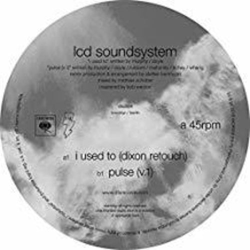 LCD Soundsystem - I Used To (Dixon Rework / Pulse V.1) [Vinyl Single] Vinyl Record