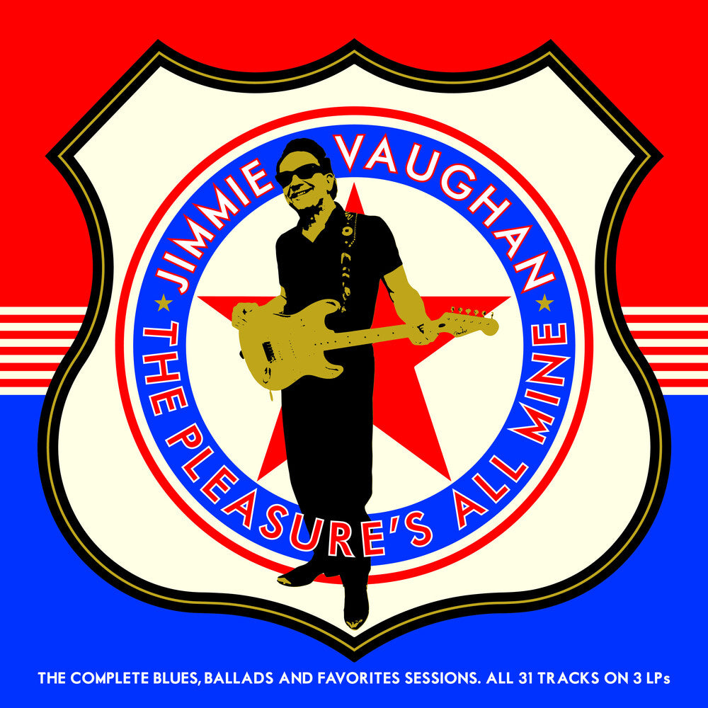 Jimmie Vaughan - The Pleasure's All Mine (The Complete Blues, Ballads And Favourites) [LP] Vinyl Record