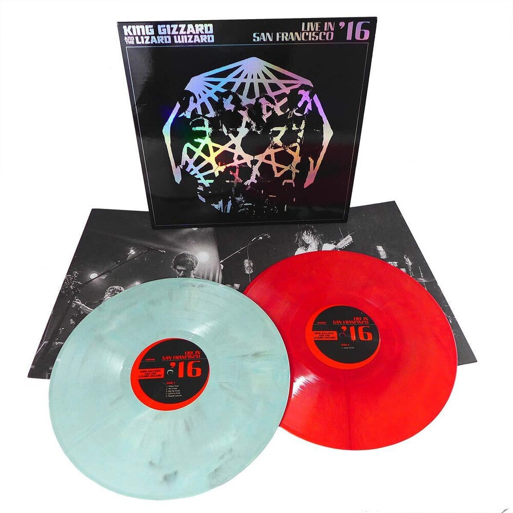 King Gizzard & The Lizard Wizard - Live In San Francisco '16 [Deluxe Fog/Sunburst 2LP] Vinyl Record
