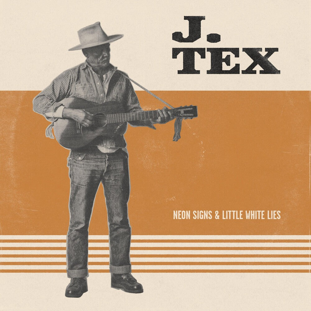 T Tex - Neon Signs & Little White Lies (Orange Vinyl) [LP] Vinyl Record