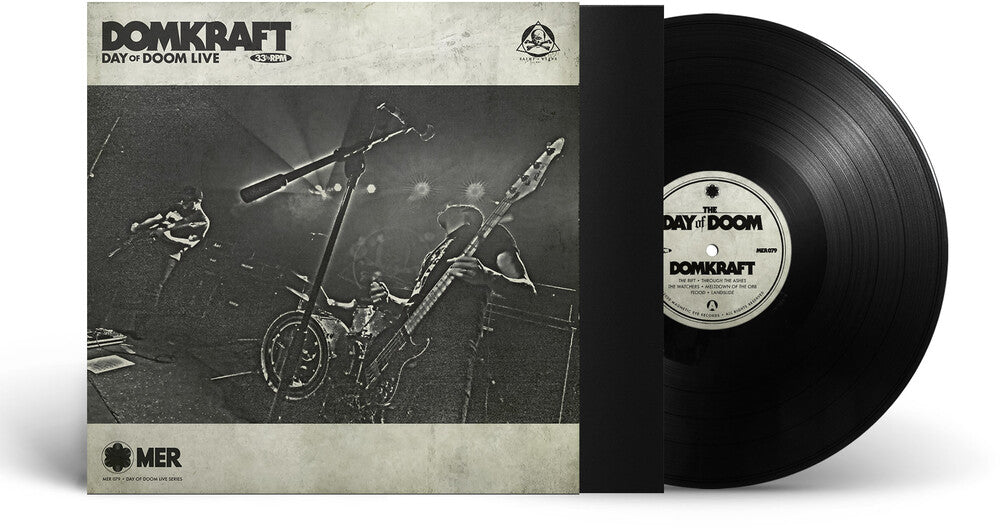 Domkraft - Day Of Doom Live [LP] Vinyl Record