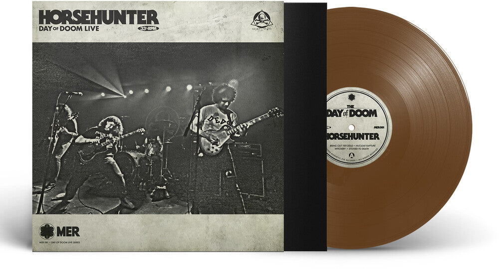 Horsehunter - Day Of Doom Live (Brown Vinyl) (Brwn) [Limited Edition] Vinyl Record