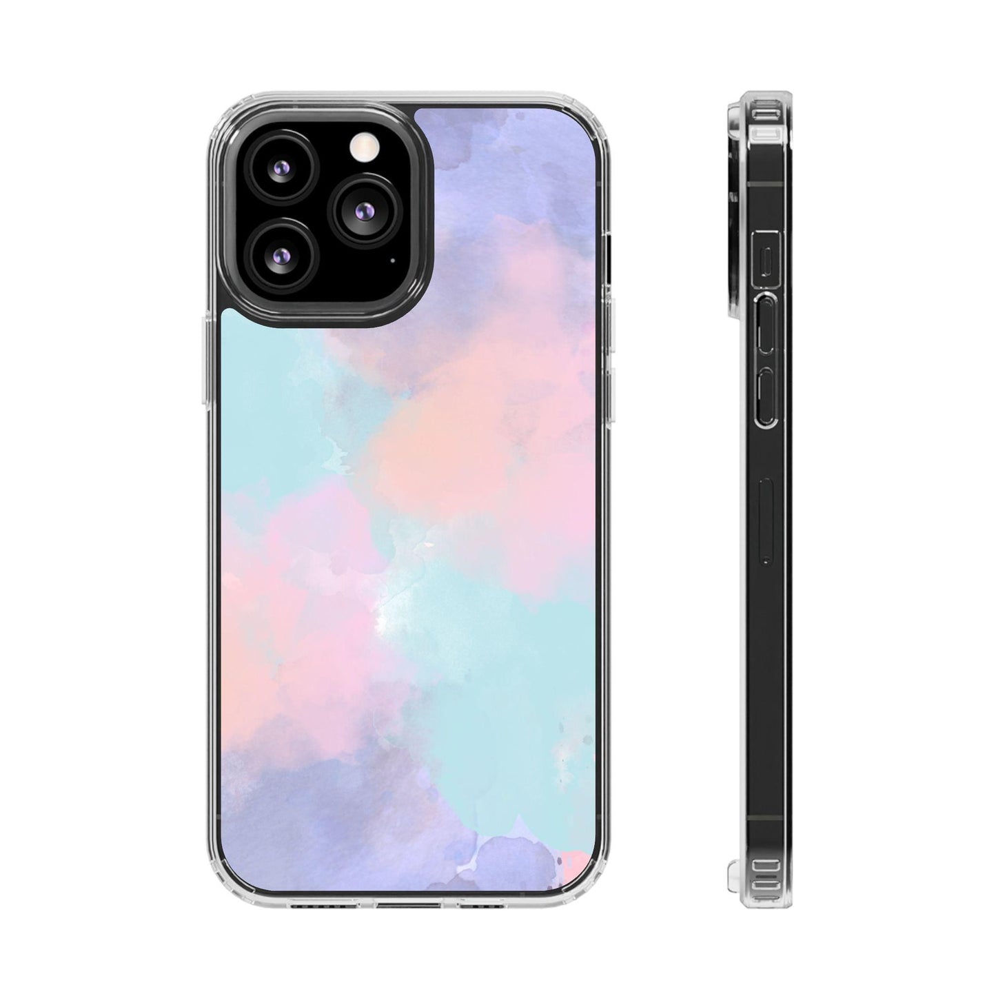 Shades of Pastel Clear Cases