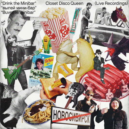 Closet Disco Queen - Drink The Minibar: Live Recordings [LP] Vinyl Record