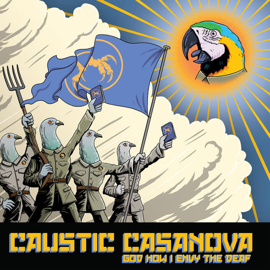 Caustic Casanova - God How I Envy the Deaf (Yellow Vinyl) [LP] Vinyl Record