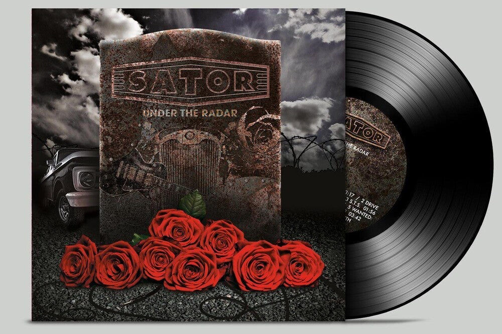 Sator - Under The Radar (Transparent Marble Gold/Black) [LP] Vinyl Record