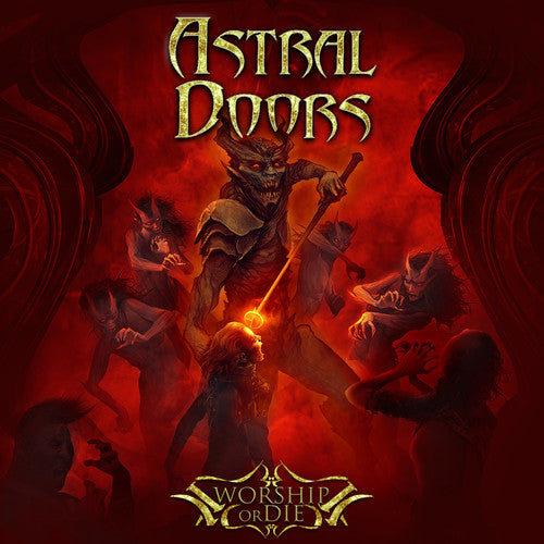 Astral Doors - Worship Or Die [Colored Vinyl] Vinyl Record
