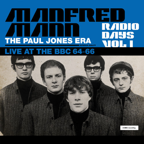 Manfred Mann - Radio Days Vol. 1: Live At The Bbc 1964-66 [LP] Vinyl Record