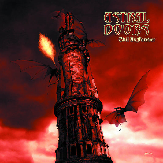 Astral Doors - Evil Is Forever (Colored Vinyl) [Colored Vinyl] Vinyl Record