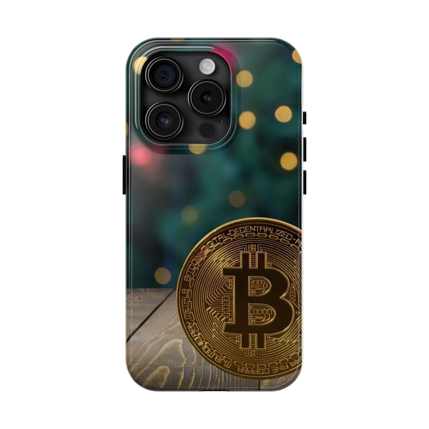 Crypto Bitcoin High Quality Printed Tough Phone Cases