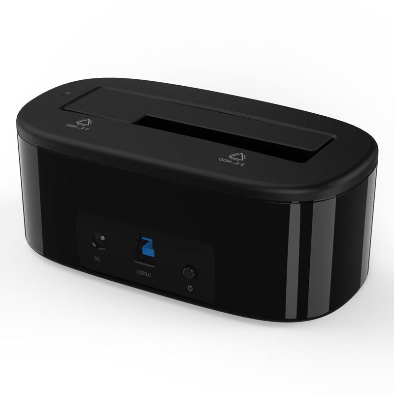 ORICO 6218US3 External HDD Docking Station 5Gbps USB 3.0 to SATA HDD Case Support UASP for 2.5/3.5 inch HDD/SSD 8TB