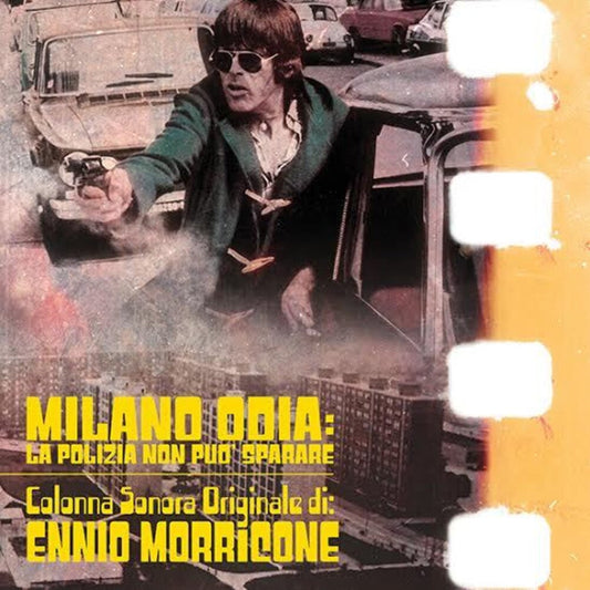 Ennio Morricone - Milano Odia: La Polizia Non Puo Sparare (Original Soundtrack) [Red Colored Vinyl] Vinyl Record