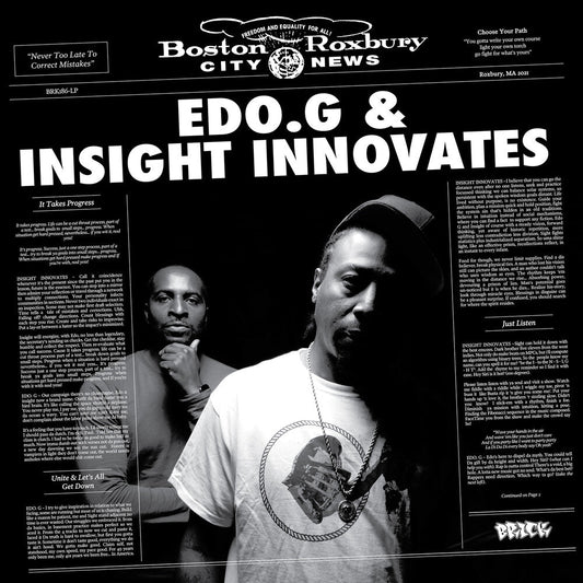 Edo G & Insight Innovates - Edo G & Insight Innovates [LP] Vinyl Record