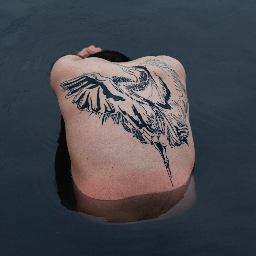 Jodi - Blue Heron (Metallic Silver) [LP] Vinyl Record
