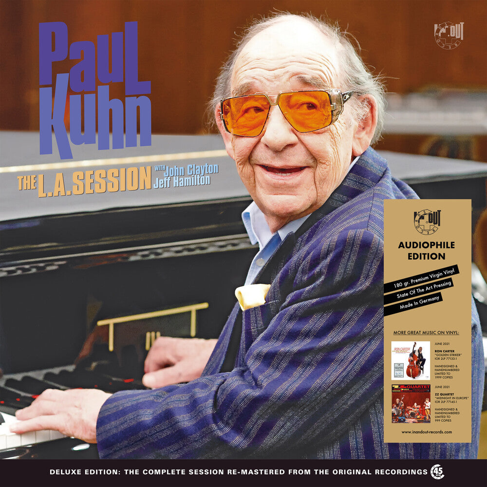 Paul Kuhn  / Clayton,John / Hamilton,Jeff - L.A. Session [Deluxe] Vinyl Record