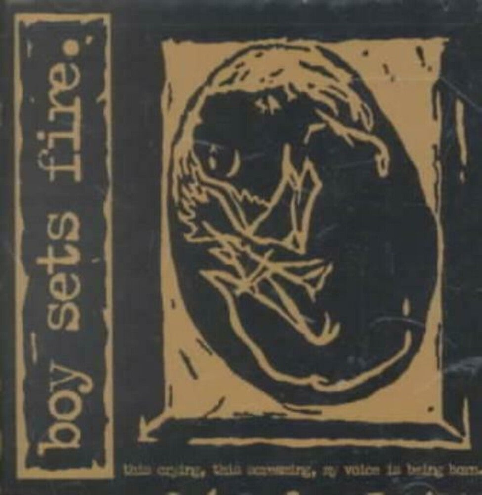 BoySetsFire - This Crying This Screaming My Voice Is Being Born [LP] Vinyl Record
