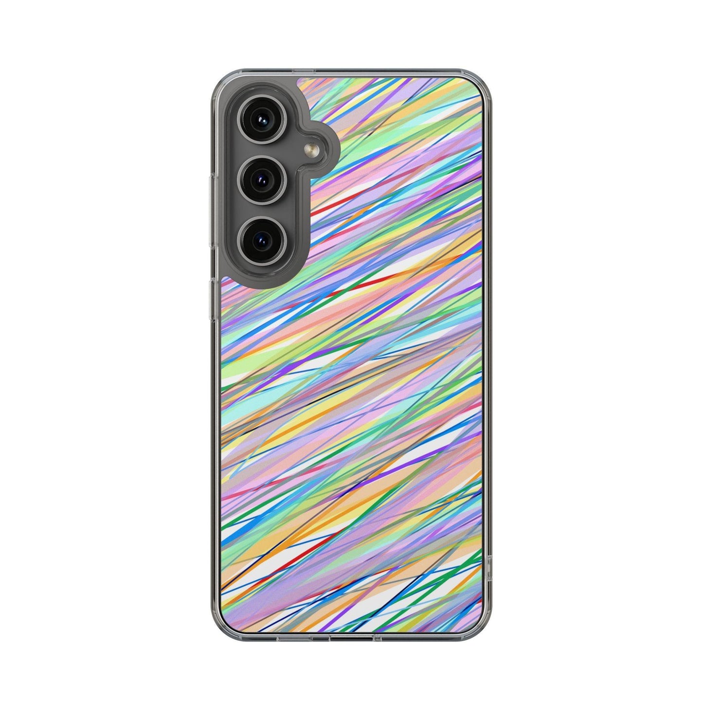 Threads Of Colors Clear Case