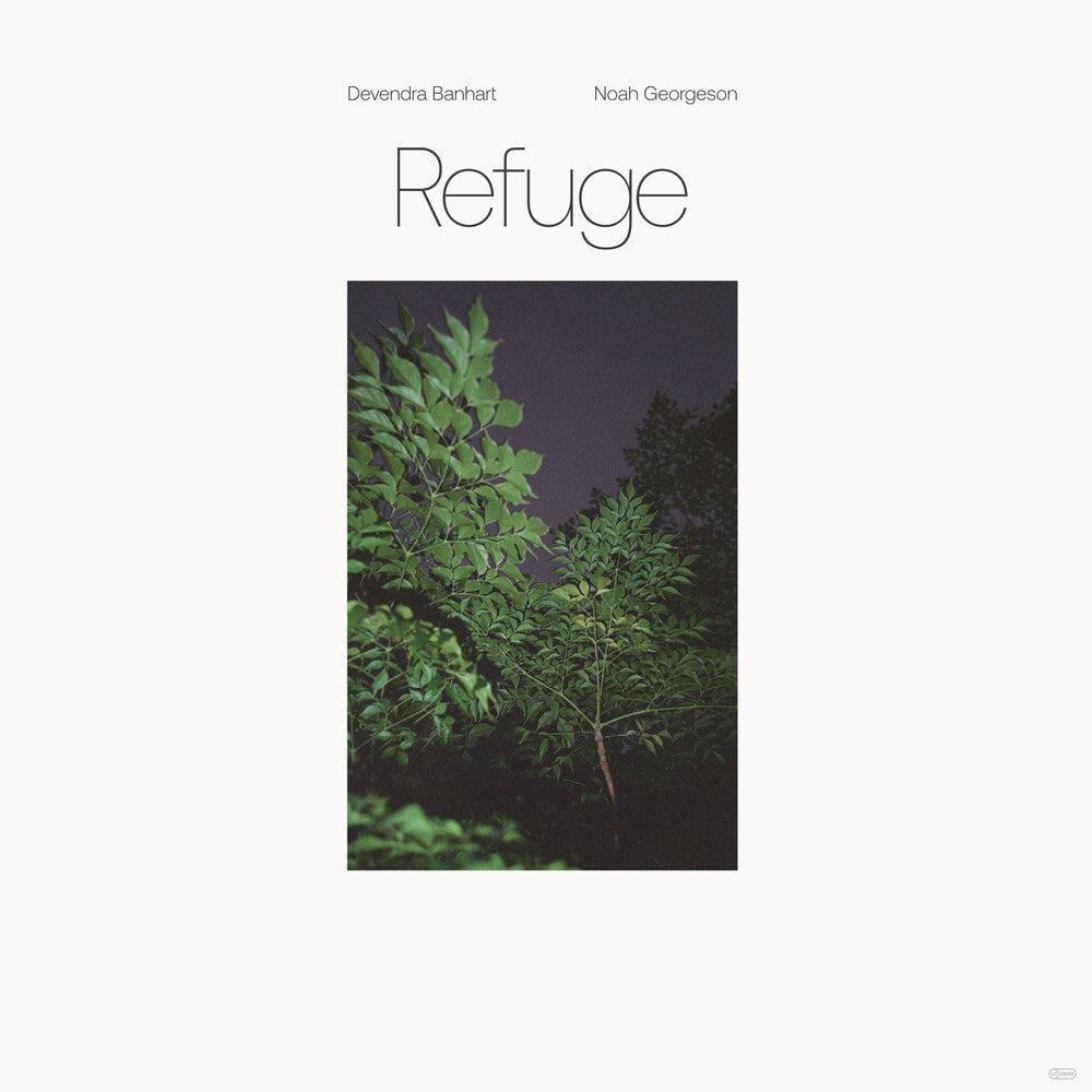 Devendra Banhart & Noah Georgeson - Refuge [Blue Seaglass Wave Translucent LP] Vinyl Record