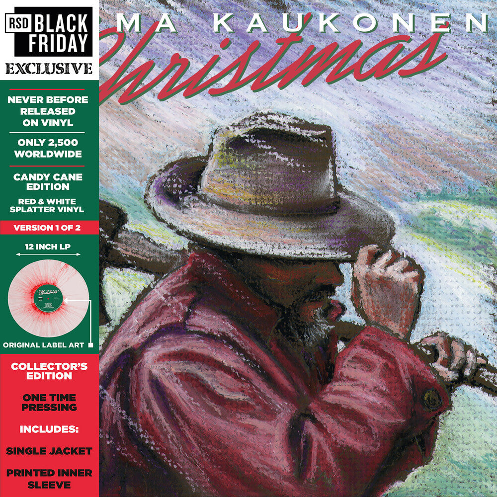 Jorma Kaukonen - Christmas… Candy Cane Edition [RSD Black Friday 2021] Vinyl Record