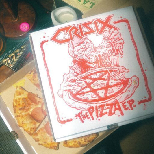 Crisix - The Pizza Ep (Red Vinyl) [Colored Vinyl] [Limited Edition] (Red) Vinyl Record