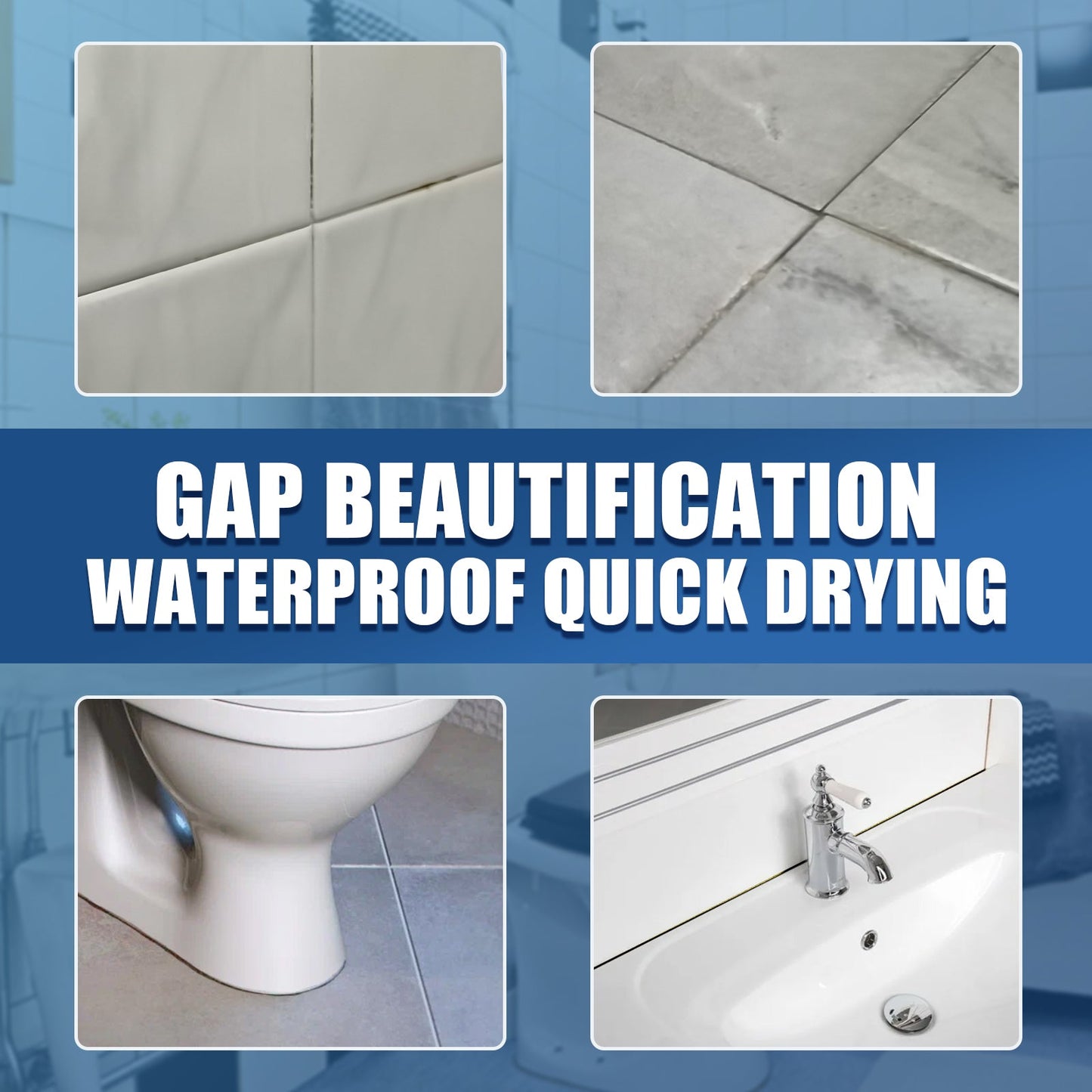 Tile Repair Pen Waterproof Mildew Resistant Tile Repair Pen For Bathroom Floor Crevices
