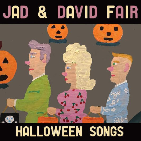 Jad Fair  & David - Halloween Songs (Blk) [Clear Vinyl] (Org) [Download Included] Vinyl Record