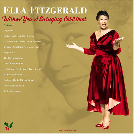 Ella Fitzgerald - Wishes You A Swinging Christmas [Colored Vinyl] (Gol) [180 Gram] Vinyl Record