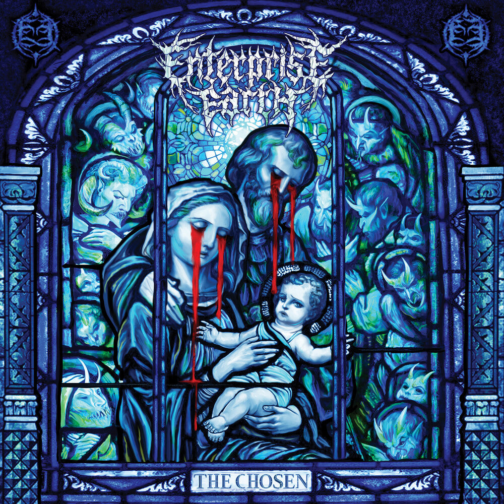 Enterprise Earth - The Chosen [Ghostly: Clear with Cobalt LP] Vinyl Record