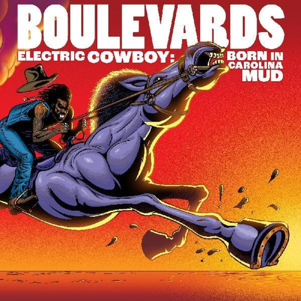 Boulevards - Electric Cowboy: Born In Carolina Mud [Black LP] Vinyl Record