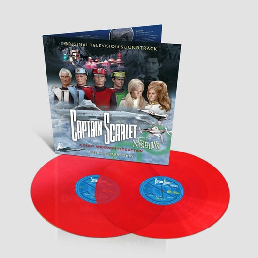 Barry Gray - Captain Scarlet & The Mysterons (Original TV Soundtrack) (Red Vinyl) [LP] Vinyl Record