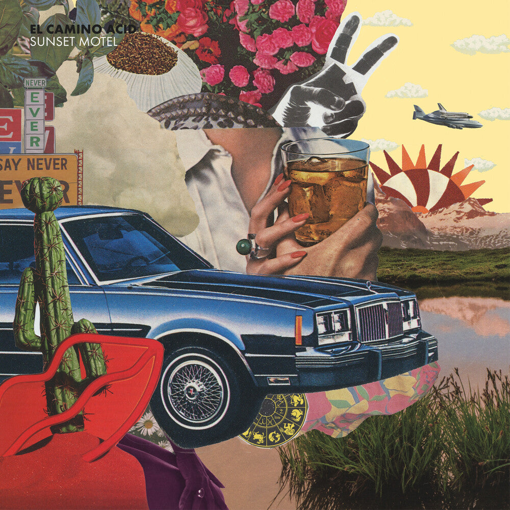 El Camino Acid - Sunset Motel [Orange LP] Vinyl Record