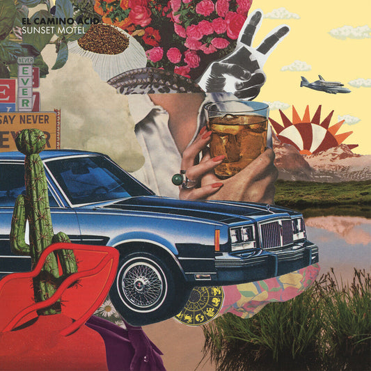 El Camino Acid - Sunset Motel [Orange LP] Vinyl Record