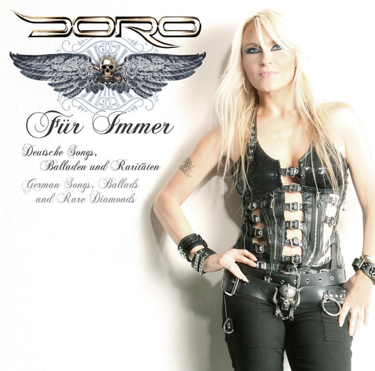 Doro - Fur Immer (Black White Marbled) [Colored Vinyl] (Wht) Vinyl Record