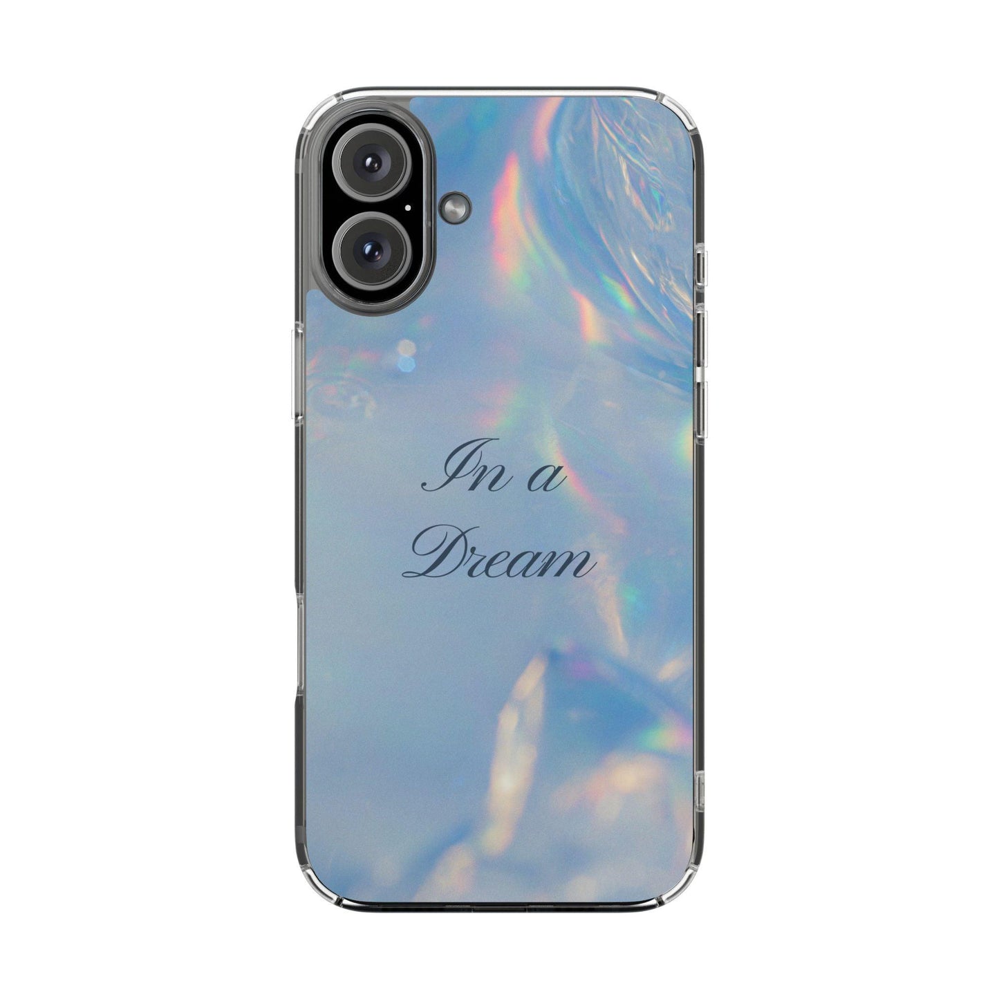 In a Dream Shinny Blue Clear Cases