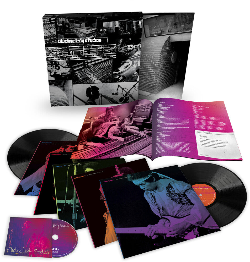 The Jimi Hendrix Experience - Electric Lady Studios: A Jimi Hendrix Vision [5LP/Blu-ray] Vinyl Record