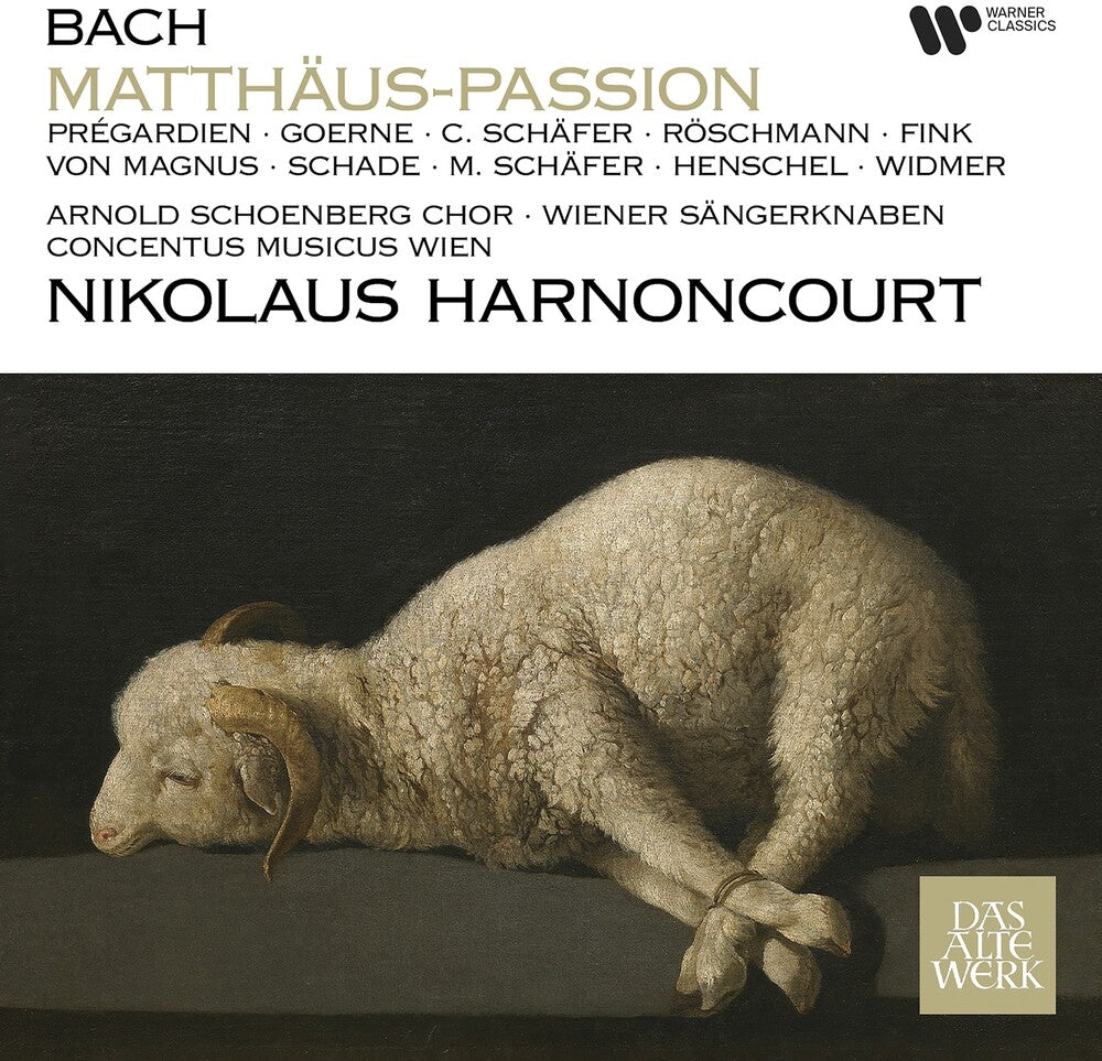 Nikolaus Harnoncourt - Bach Matthaus-Passion [LP] Vinyl Record