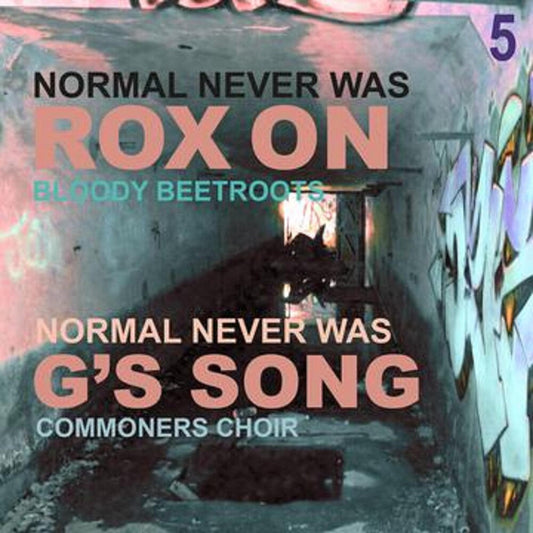 Crass - Normal Never Was V (Blue) [Colored Vinyl] Vinyl Record