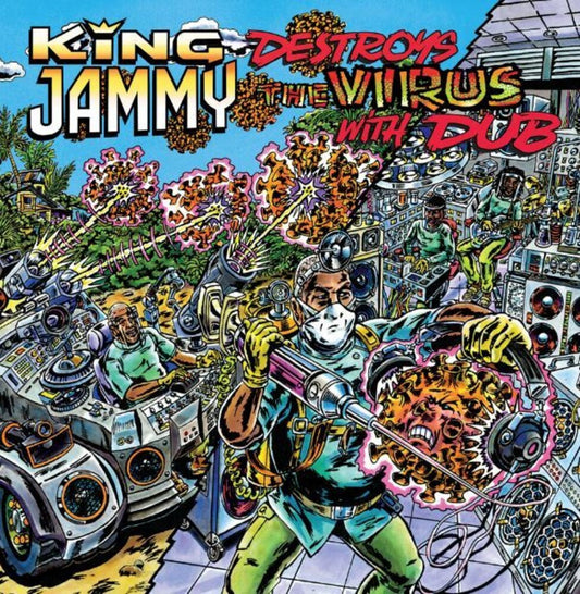 King Jammy - King Jammy Destroys The Virus With Dub [LP] Vinyl Record