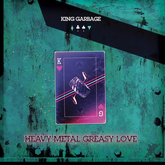 King Garbage - Heavy Metal Greasy Love [Colored Vinyl] (Pnk) Vinyl Record