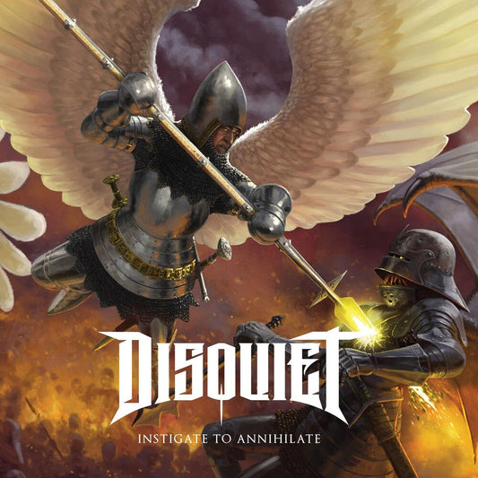 Disquiet - Instigate To Annihilate [Colored Vinyl] (Gate) [Limited Edition] (Red) Vinyl Record