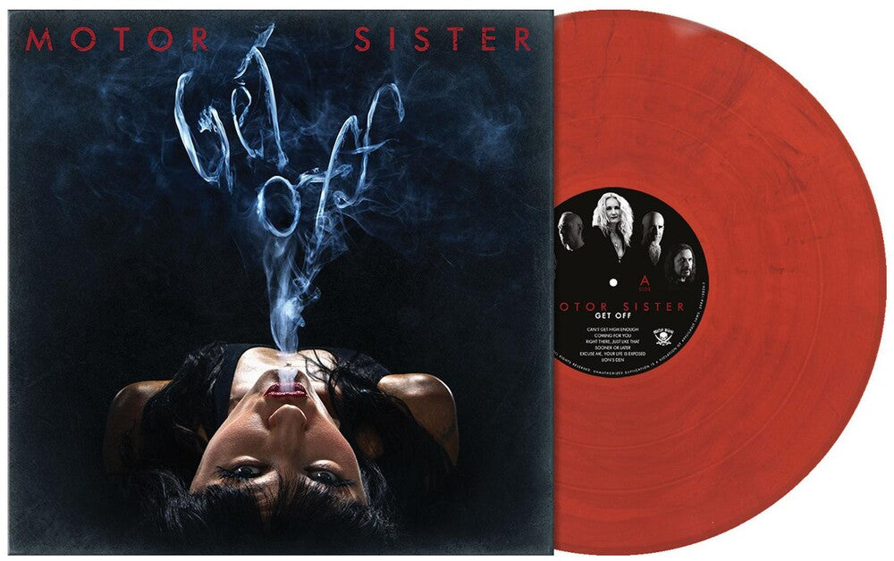 Motor Sister - Get Off [Limited Edition Red LP] Vinyl Record
