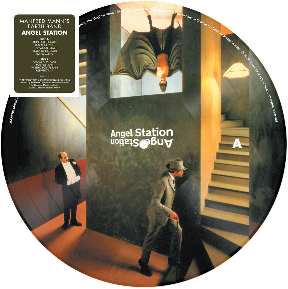 Manfred Mann's Earth Band - Angel Station (Pict) [LP] Vinyl Record