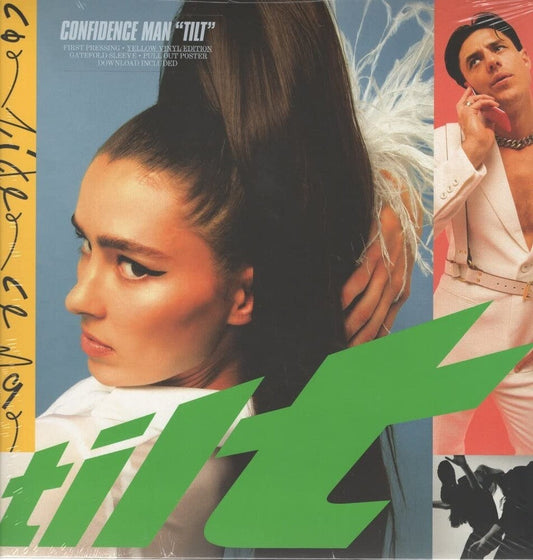Confidence Man - Tilt: Indies [Colored Vinyl] (Ylw) (Spa) Vinyl Record